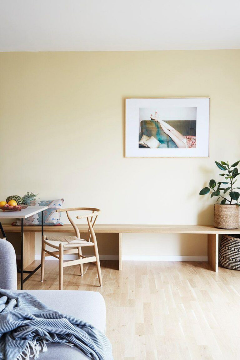 Langbænk i unikt design fra Træfolk