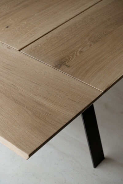 Tillægsplade til plankebord i egetræ