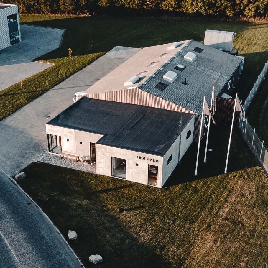 Træfolk showroom løsning